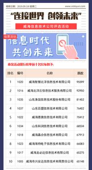 連接世界，創領未來 威海信息技術公司評選活動聚焦計算機軟件開發與運維服務